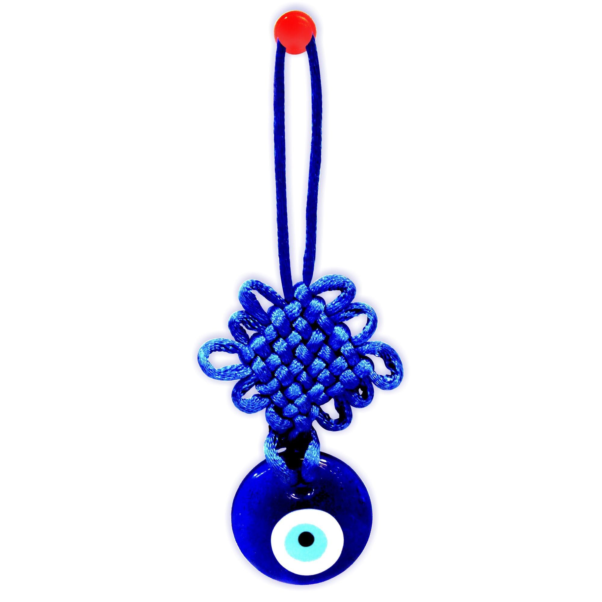 Round Evil Eye With Ruyi Knot Round Evil Eye With Ruyi Knot
